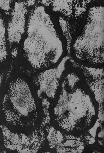 Groupies, Monotype Print